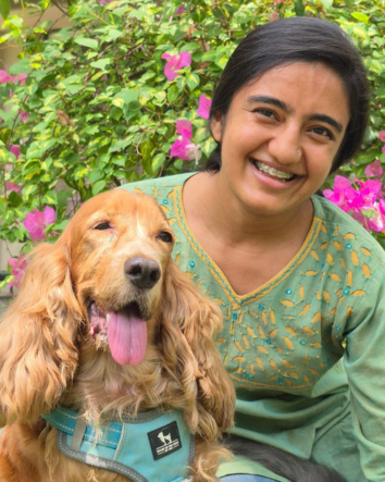 Brinda - Intern, Animal Assisted Social Work